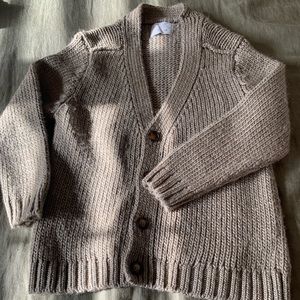 Zara size 9 stone colored cardigan